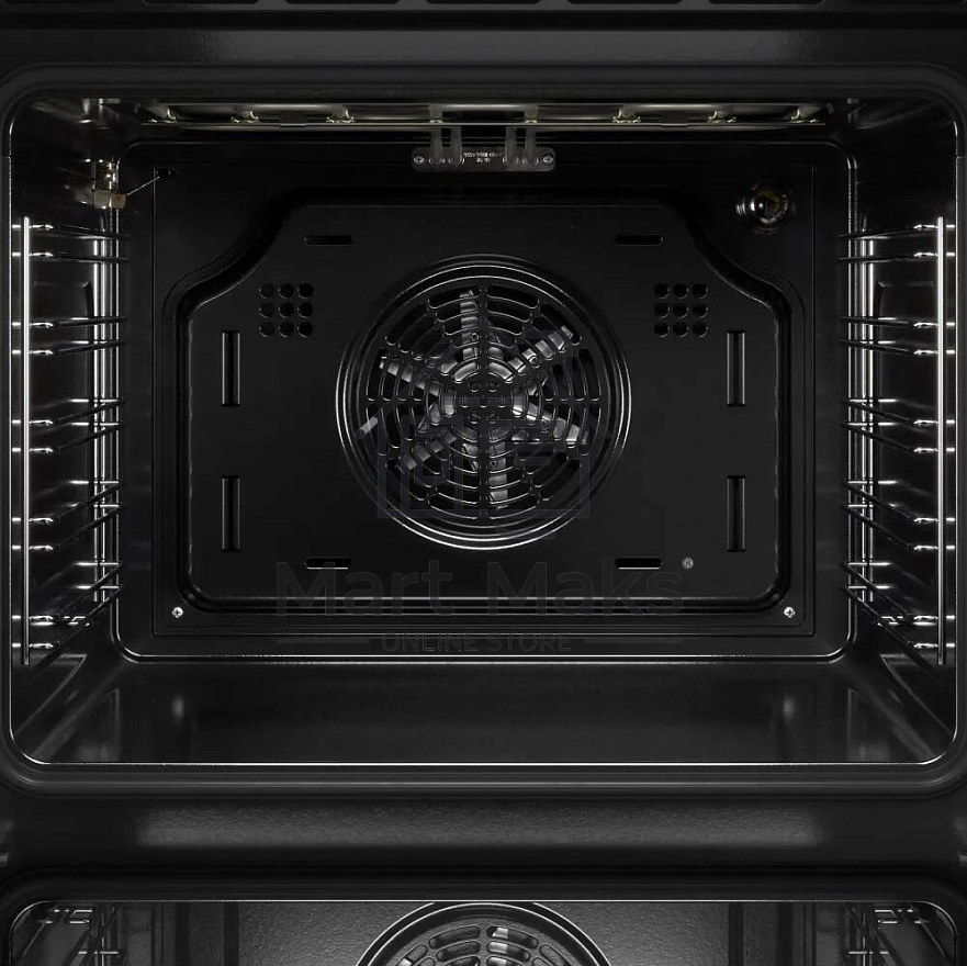 Встраиваемый духовой шкаф Kuppersberg HO 677 BX, High-Tech, объем 70 л, 13 режимов, электронное управление (утапливаемые переключатели, аналоговый дисплей), телескопические направляющие на одном уровне, максимальная температура 300 градусов, 2 стекла в дв