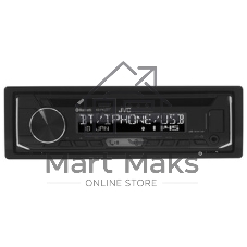 Автомагнитола JVC KD-T902BT, 1 DIN, CD, Bluetooth, USB Type-A, AUX, пульт ДУ, съёмная панель