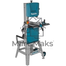 Пила Makita LB1200F ленточная [LB1200F] 900Вт,400\800м\мин,рез-165х305мм,81.2кг,кор,стол на ножках,подсв,угл направляющая+5полотен