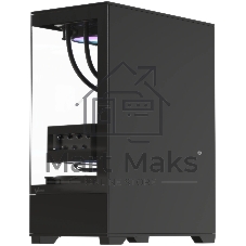 Корпус Formula Crystal Z1 V2 Black, Midi-Tower, чёрный