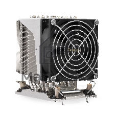 Кулер ExeGate ESNK-P0080AP4.PWM.4U.4189.Cu (Al+Cu, 4U, 6 тепл. трубок, LGA4189, Narrow, TDP 350W, PWM, 1300-3800RPM, 2 ball bearing, 4pin, 36.74db, на защелках, с термопастой, RET)
