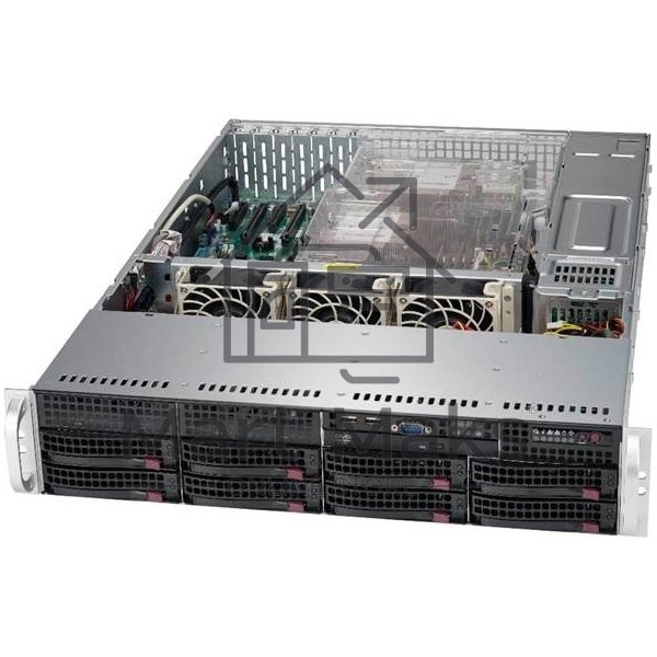 Корпус SUPERMICRO CSE-825TQC-R1K03LPB 8x 3.5