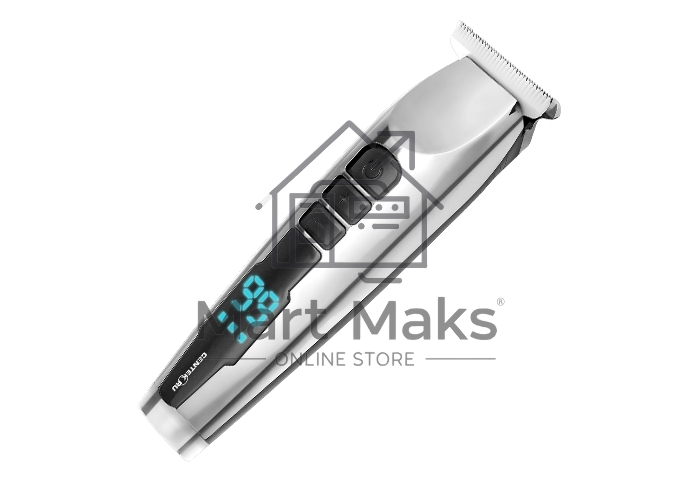 Машинка для стрижки Centek CT-2105 (черный/серебристый) 3 Вт, LED, LiIon1200, USB зарядка, 6 насадок