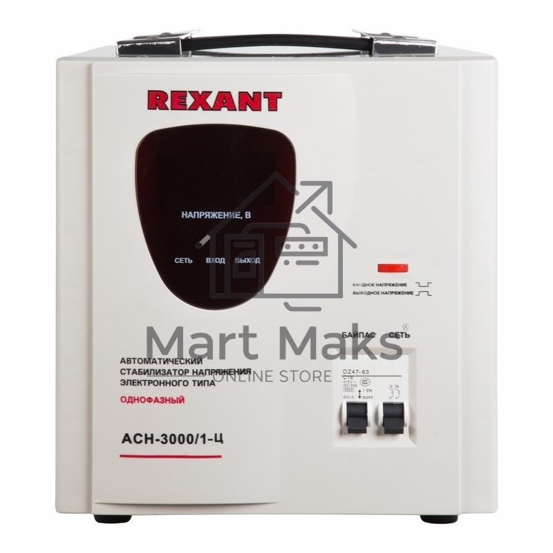 Стабилизатор напряжения AСН-3 000/1-Ц Rexant