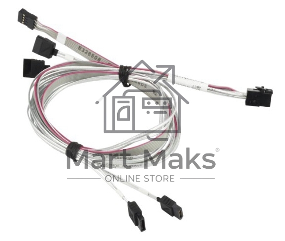Кабель SuperMicro CBL-SAST-0556 HDmSAS-4xSATA 90/90/75/75cm