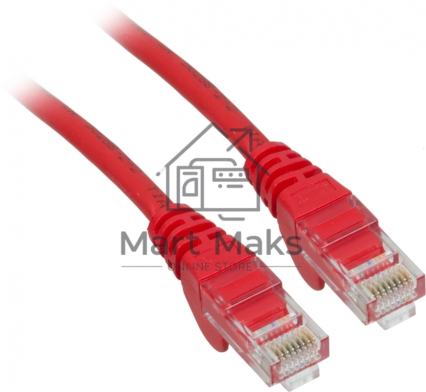 Кабель Патч-корд Lanmaster UTP LAN-PC45/U5E-2.0-RD вилка RJ-45-вилка RJ-45 кат.5е 2м красный LSZH (уп.:1шт)