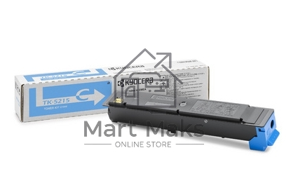 Картридж лазерный Kyocera TK-5215C (1T02R6CNL0) голубой для TASKalfa 406ci 15000 стр.