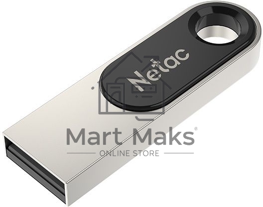 Флешка USB R/W R/W Netac U278 32Gb <NT03U278N-032G-20PN>, USB2.0, металлическая матовая