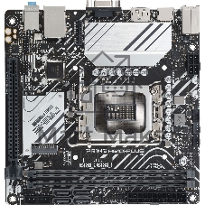 Материнская плата ASUS PRIME H610I-PLUS-CSM, LGA 1700, Intel H610, 2xDDR5, 4xSATA, 1xM.2 PCIe 3.0 x4, 1xPCIe 4.0 x16, 1xHDMI, 1xDP, 1xVGA, 2xUSB-A 3.2 Gen 1, 2xUSB-A 2.0, 1x 1Gb LAN, 3x3.5 мм, 7.1, Mini-ITX