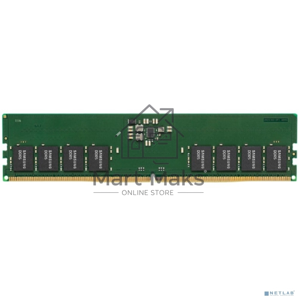 Оперативная память Samsung, DDR5, 8GB (1x8GB), 4800MHz, CL40, DIMM, OEM