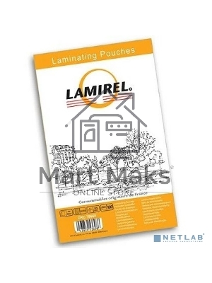 Пленка для ламинирования Fellowes 125мкм (100шт) глянцевая 54x86мм Lamirel (LA-78665)