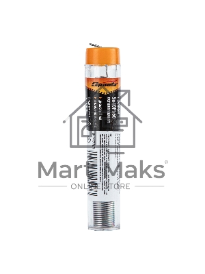 Припой Sn40Pb60, D 1 мм, в пластмассовой тубе Sparta