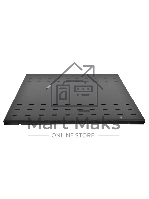 Полка аккумуляторная ЦМО СВ, усиленная, 1U, 25х496х580 мм (ВхШхГ), для шкафов и стоек, черный