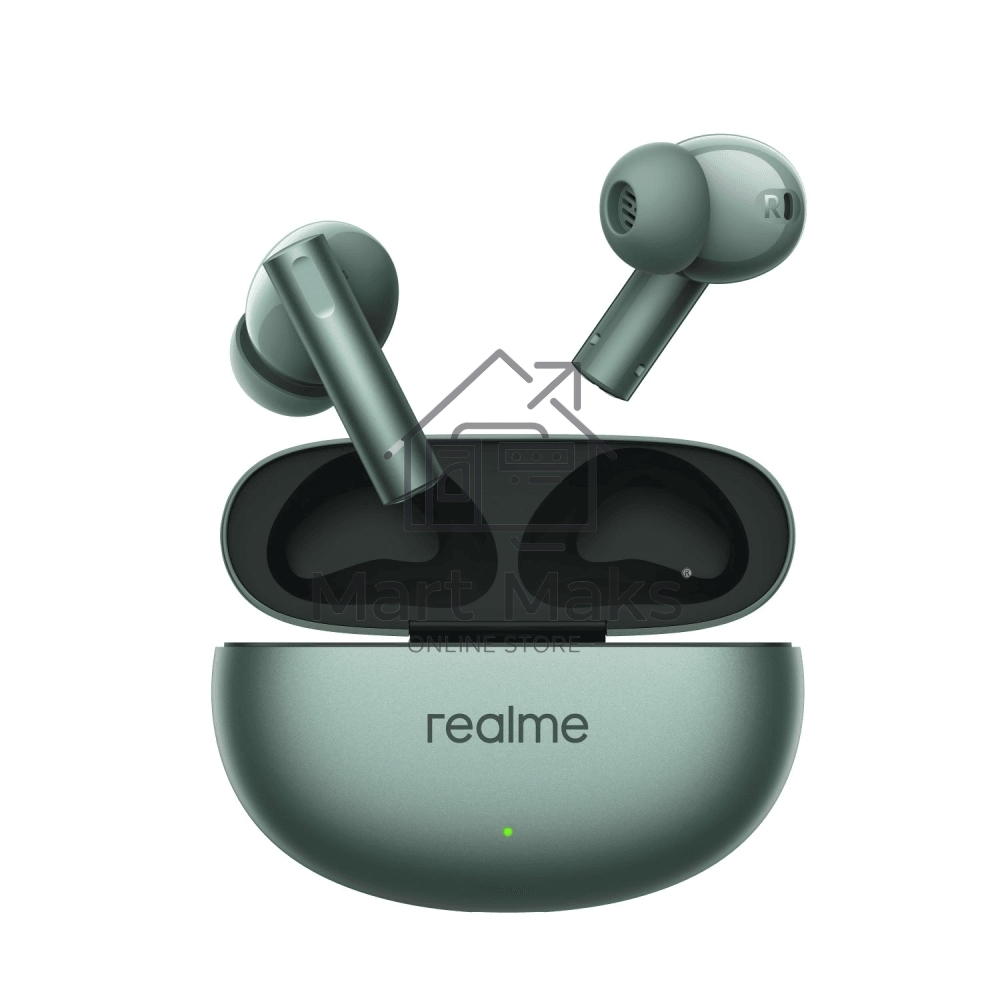 Наушники Realme Buds Air 6 зеленый (RMA2402)