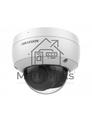 Уличная купольная IP-камера 2Мп HIKVISION DS-2CD2123G2-IU(D)(2.8mm) с EXIR-подсветкой до 30м и технологией AcuSense
