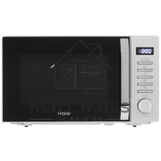 Микроволновая печь Haier HMB-DG208SA серебристый, 20 л, 800 Вт, переключатели - кнопки, поворотный механизм