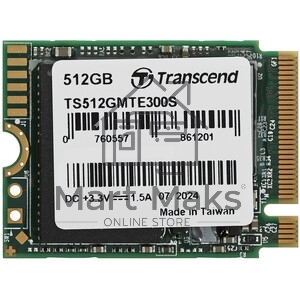 Накопитель SSD 1Tb Transcend MTE300S, 3D TLC NAND, M.2 2230,PCI-E 4x R/W - 2000/1650 Mb/s