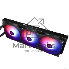 Система жидкостного охлаждения Thermalright Aqua Elite 360 Black ARGB V3, 360 мм, 3x120 мм, ARGB