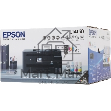 МФУ струйное Epson L14150, (C11CH96404/C11CH96505/C11CH96403/C11CH96502/C11CH96507), A3, цветной, печ. 38 стр/мин (ч/б) 24 стр/мин (цв.), 1200 x 4800 dpi (печать) 1200x2400dpi (скан.), USB, RJ-45, Wi-Fi