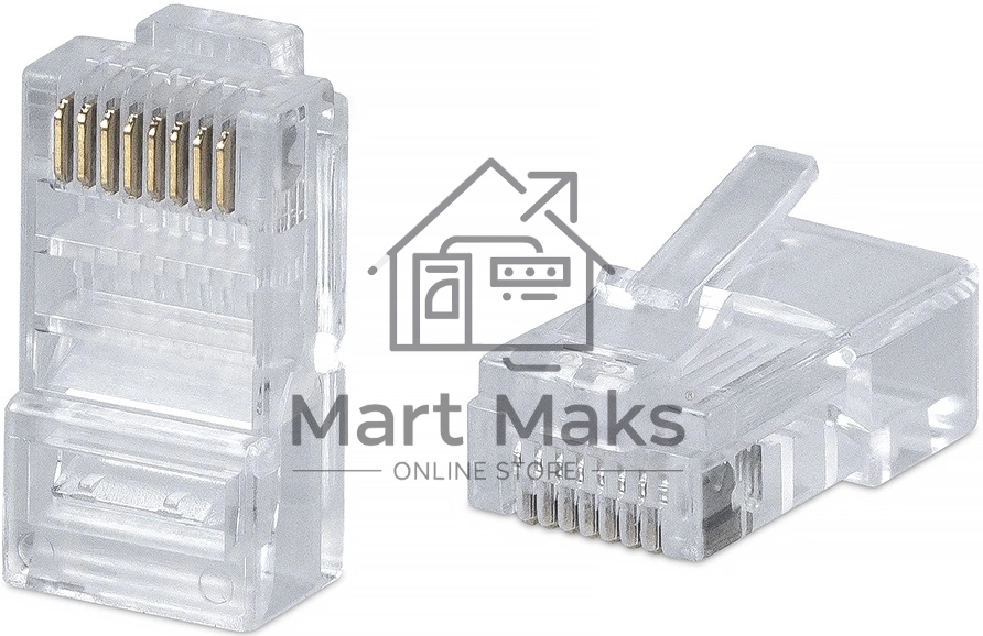 Коннектор RJ-45 Cabeus 8P8C-FC, быстрой установки под витую пару