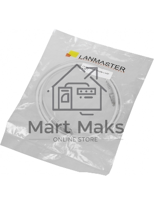 Патч-корд Lanmaster FTP LAN-PC45/S5E-1.5-GY вилка RJ-45-вилка RJ-45 кат.5е 1.5м серый LSZH (уп.:1шт)