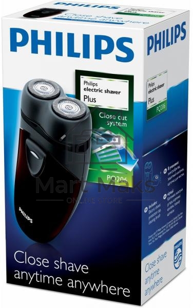 Электробритва Беспроводная Philips PQ206/18 с плавающими головками