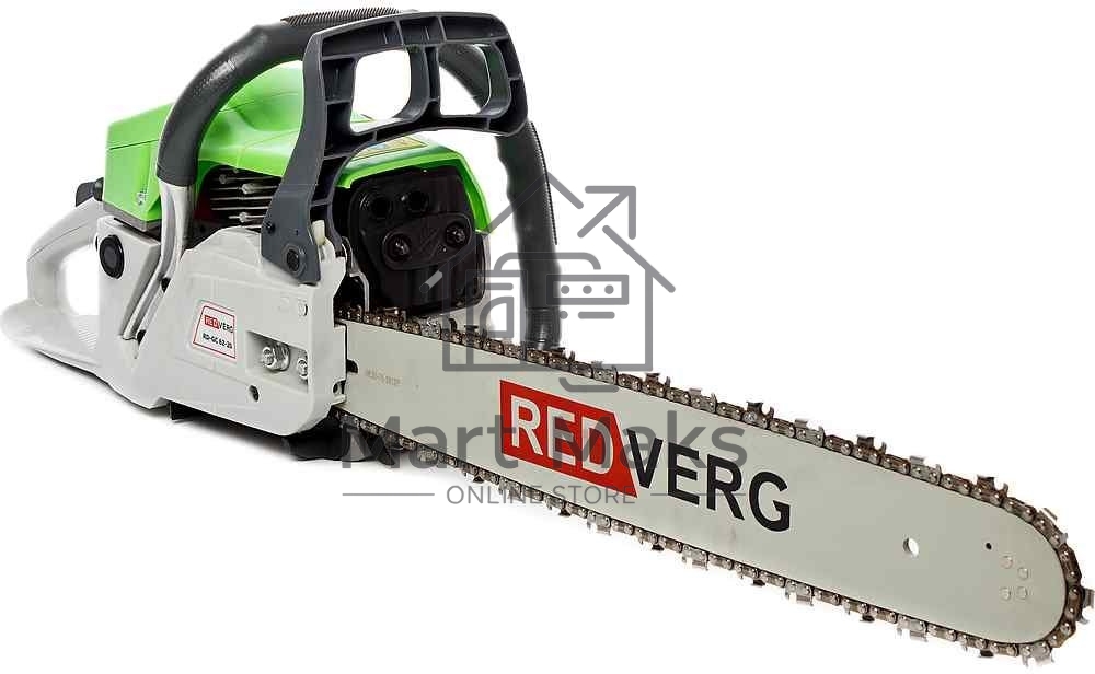 Бензопила RD-GC62-20. 2500Вт,3.00 л.с.,62,0см3, длина шины 50 см