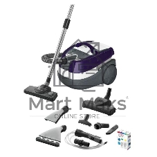 Пылесос Bosch BWD41740 2000Вт фиолетовый