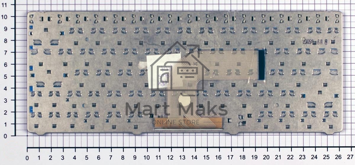 Клавиатура для ноутбука Asus Eee PC 1101 1101HA N10 N10E N10J белый