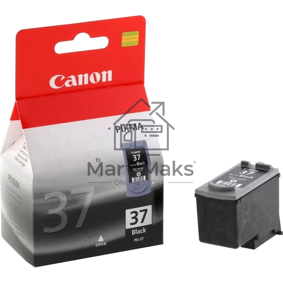 Картридж струйный Canon BJ CRG PG-37 EMB черный (220 стр.) для Canon PIXMA iP2500; MP140; MP190; MP210; MP220; MX300; MX310