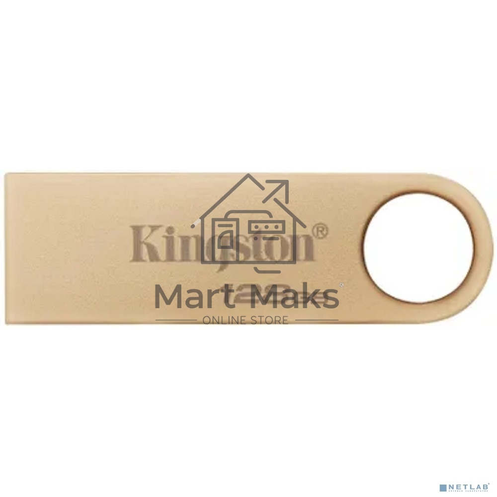 Флешка USB R/W Kingston 128GB DataTraveler SE9 DTSE9G3/128GB USB3.0 золотистый