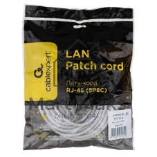 Патч-корд FTP Cablexpert cat.6, 10м, литой, многожильный, желтый