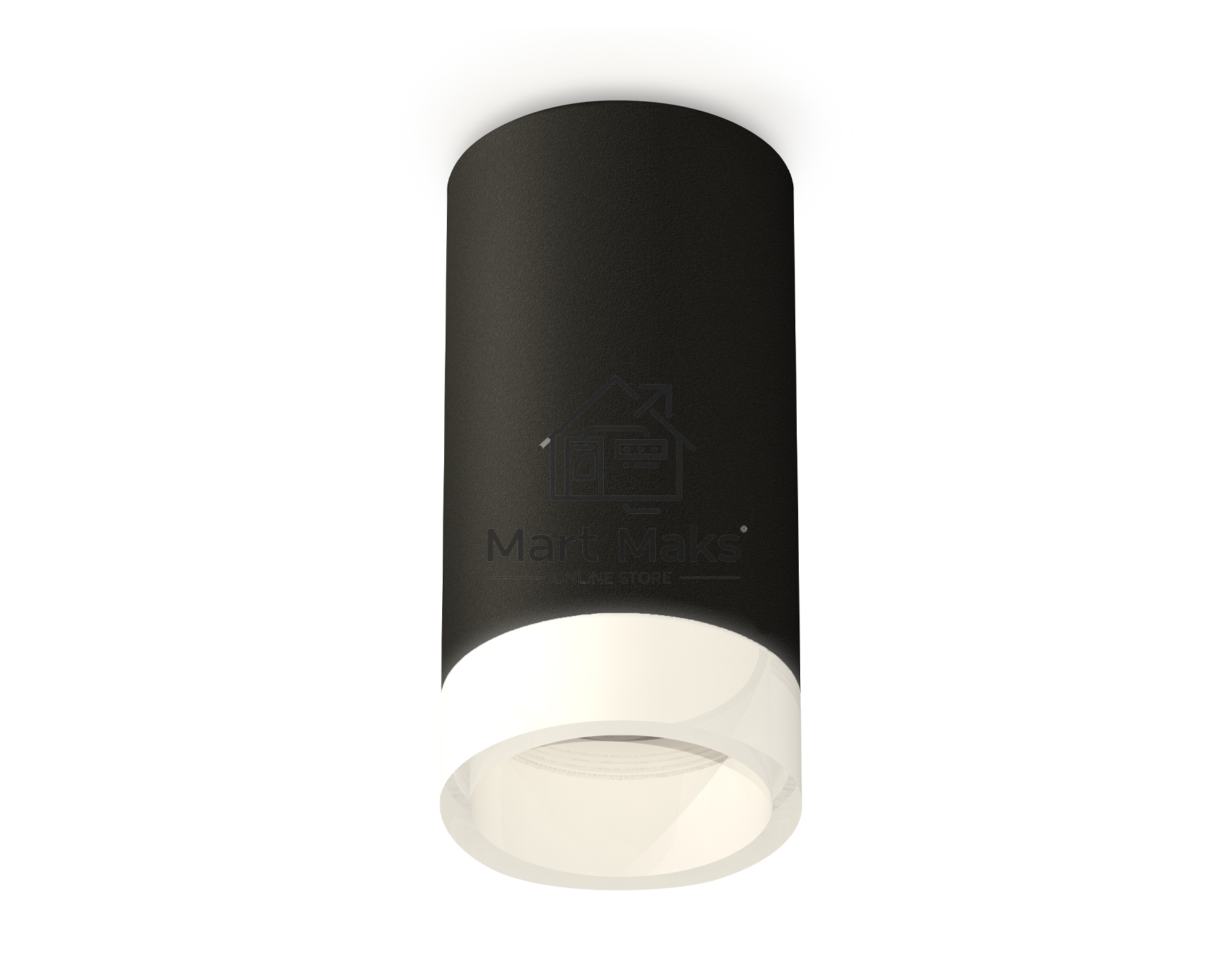Светильник Ambrella Light XS6323041 SBK/FR черный песок/белый матовый MR16 GU5.3 (C6323, N6248)