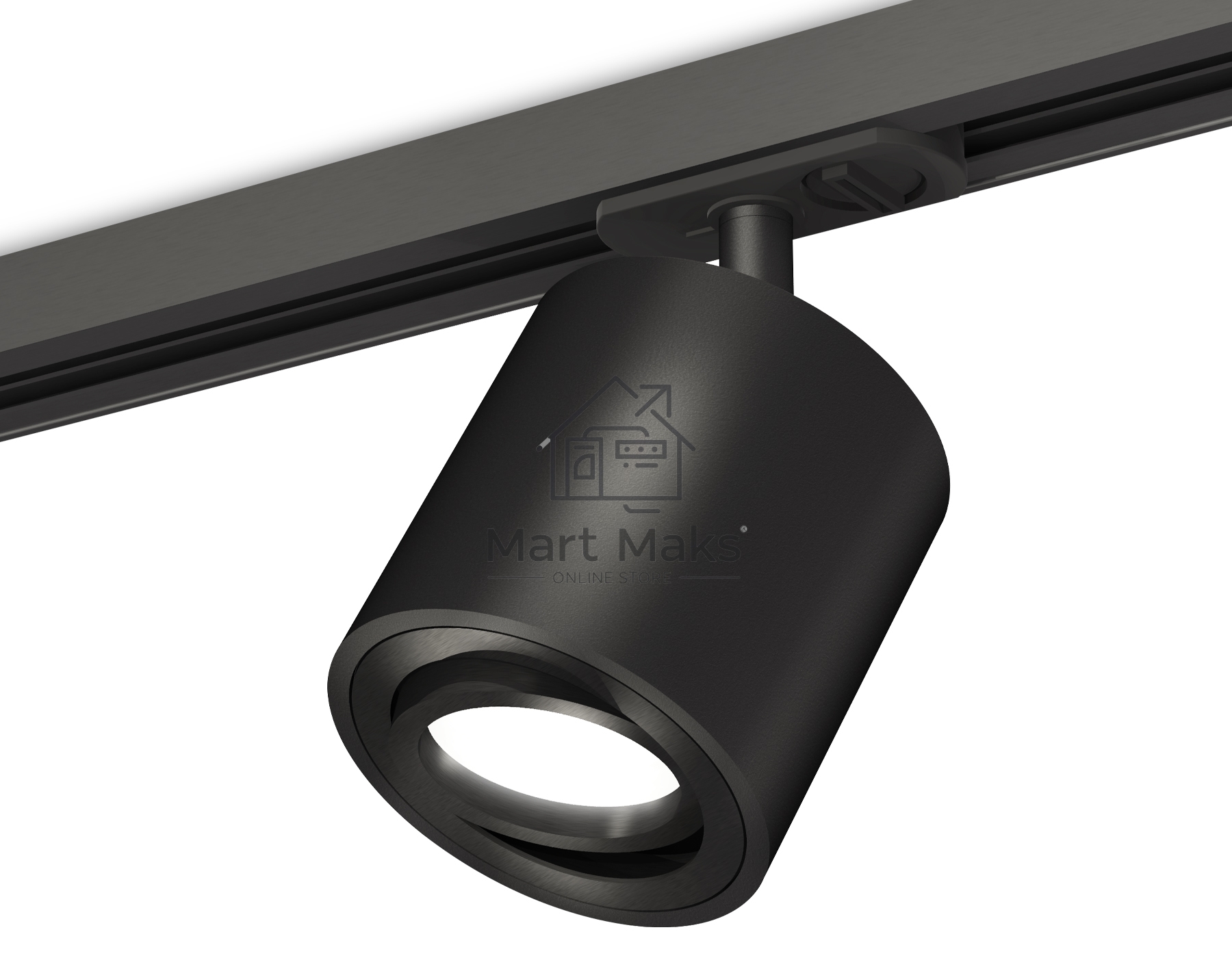 Светильник Ambrella light XT7532020 SBK/PBK черный песок/черный полированный MR16 GU5.3 (A2537, C7532, N7002)
