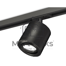 Светильник Ambrella light XT7532020 SBK/PBK черный песок/черный полированный MR16 GU5.3 (A2537, C7532, N7002)