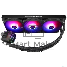 Система жидкостного охлаждения Thermalright Aqua Elite 360 Black ARGB V3, 360 мм, 3x120 мм, ARGB
