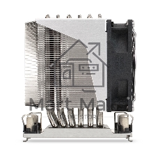 Кулер ExeGate ESNK-P0080AP4.PWM.4U.4189.Cu (Al+Cu, 4U, 6 тепл. трубок, LGA4189, Narrow, TDP 350W, PWM, 1300-3800RPM, 2 ball bearing, 4pin, 36.74db, на защелках, с термопастой, RET)