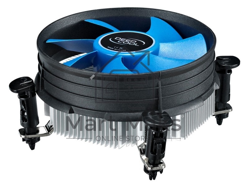 Кулер для процессора DEEPCOOL THETA 9 черный/синий, 92 мм, 2000 об/мин, 27.6 дБ, 3 pin, 65 Вт