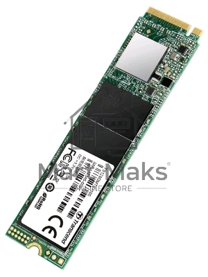 Накопитель SSD Transcend MTE110S, 128Gb, M.2 2280, PCIe 3.0 x4, NVMe, R/W 1600/400