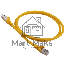 Патч-корд LANMASTER LSZH FTP кат.6A, 3.0 м, желтый Патч-корд LANMASTER LSZH FTP кат.6A, 3.0 м, желтый