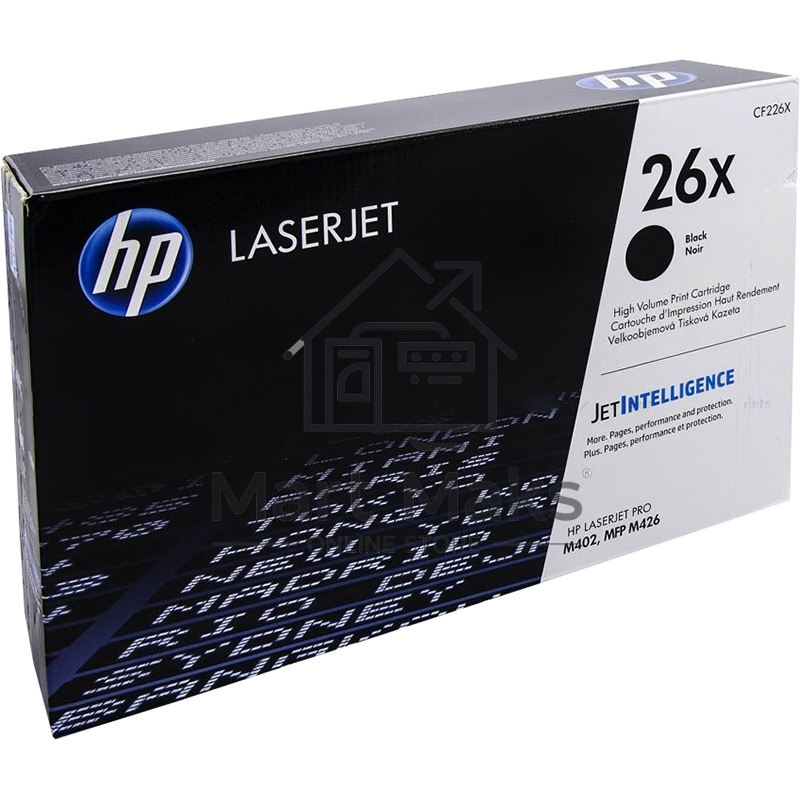 Тонер Картридж HP 26X CF226X черный для HP LJ Pro M402/M426 (9000стр.)