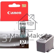 Картридж струйный Canon BJ CRG PG-37 EMB черный (220 стр.) для Canon PIXMA iP2500; MP140; MP190; MP210; MP220; MX300; MX310