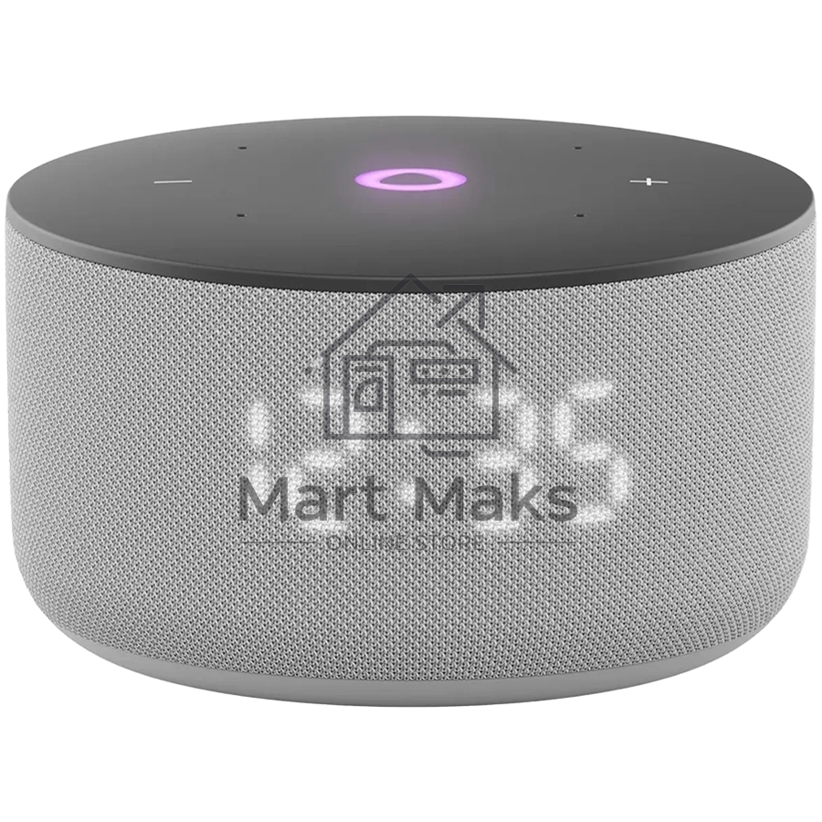 Умная колонка Yandex Станция Мини 3 Алиса серый 12W 1.0 BT/Wi-Fi