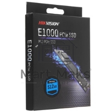 Накопитель SSD Hikvision HS-SSD-E1000/512G Hiksemi, 512Gb, PCIe 3.0 x4, M.2 2280, NVMe, R/W 2000/1610