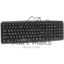 Клавиатура Oklick 180M проводная, USB Type-A, чёрный