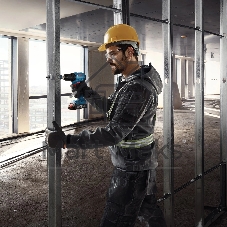 Дрель-шуруповерт Bosch GSR 185-LI, 18 В, 4 Ач, 50 Нм, бесщеточный