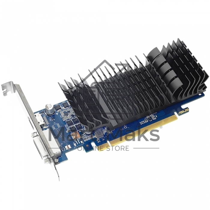 Видеокарта ASUS NVIDIA GT1030-SL-2G-BRK GT 1030 2048Mb 64 GDDR5 1228/6008 DVIx1 HDMIx1 HDCP Ret low profile