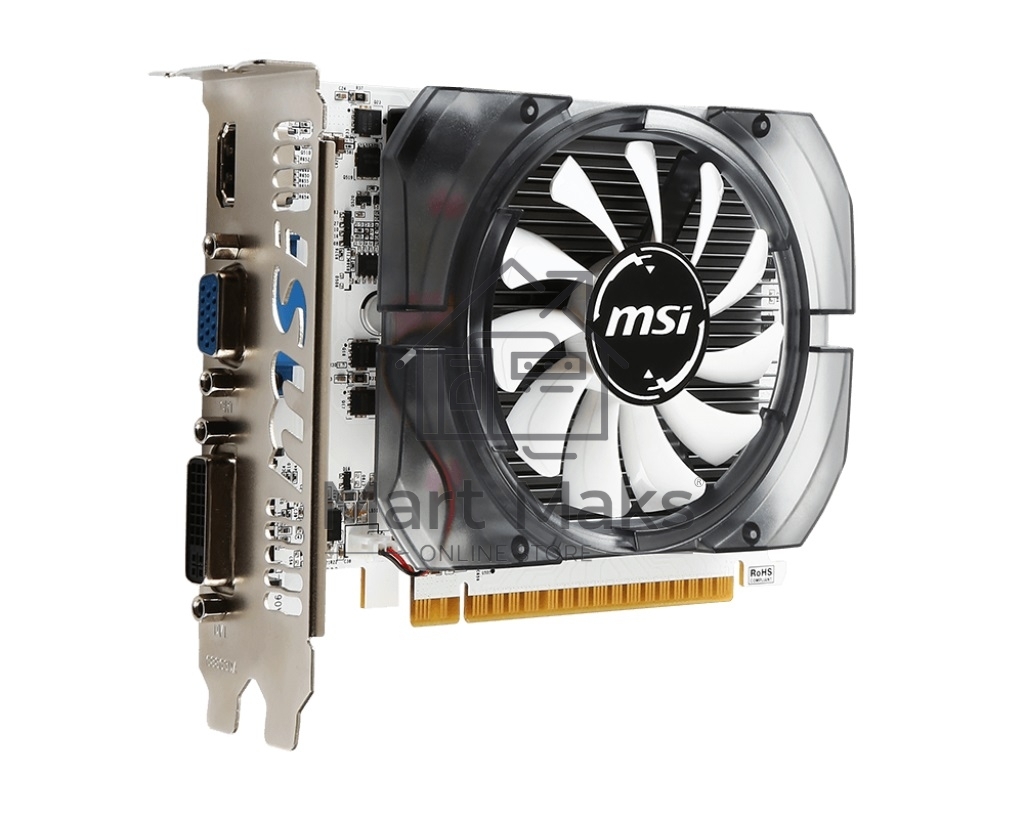 Видеокарта MSI PCI-E N730-4GD3V2 nVidia GeForce GT 730 4096Mb 128bit DDR3 700/1000 DVIx1/HDMIx1/CRTx1/HDCP Ret