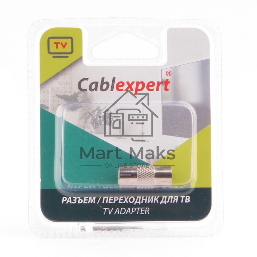 Переходник Cablexpert APL-TVFTVF-01, TV (мама) / TV (мама), блистер