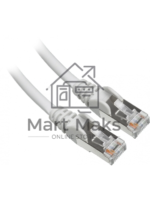 Патч-корд Lanmaster FTP LAN-PC45/S5E-1.5-GY вилка RJ-45-вилка RJ-45 кат.5е 1.5м серый LSZH (уп.:1шт)